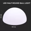 V-TAC LED Félgömb formájú világítás RGB D50 x 26cm - 40221