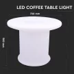 V-TAC LED Kávézó asztal formájú világítás RGB D72 x 72 x 56cm - 40251