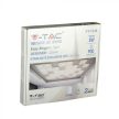 V-TAC 8W LED Exkluzív mennyezeti világítás változtatható színhőmérséklettel fehér színű test(csillagos égbolt) - 40281