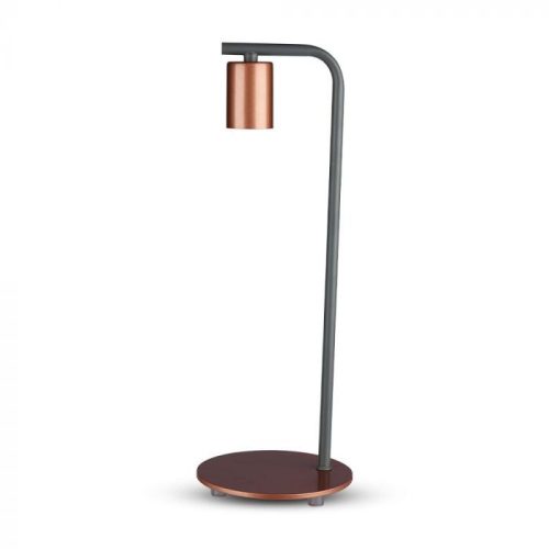 V-TAC Asztali lámpa E27 bronz - 40331
