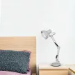 V-TAC Asztali lámpa E27 foglalattal, állítható fehér - 40351