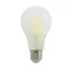 V-TAC Opál LED izzó filament COG  E27 A60 6W 2700K gömb - 44801