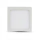 V-TAC Falon kívüli négyzet alakú PRÉMIUM LED panel 12W 4000K - 4914