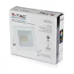 V-TAC 20W Smart LED RGB + 3 az 1-ben reflektor 100° fehér házas (CCT) - 5984