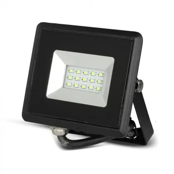   V-TAC 10W LED reflektor E-széria 110° zöld fényű, fekete házas - 5988