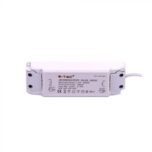 V-TAC LED panel tápegység magas fényáramú panelhez 29W  - 6259