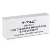 V-TAC 0-10 Volton dimmelhető LED panel tápegység 45W - 6437