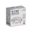 V-TAC Led GU10 Spot Keret kerek beépíthető - fehér - 6632