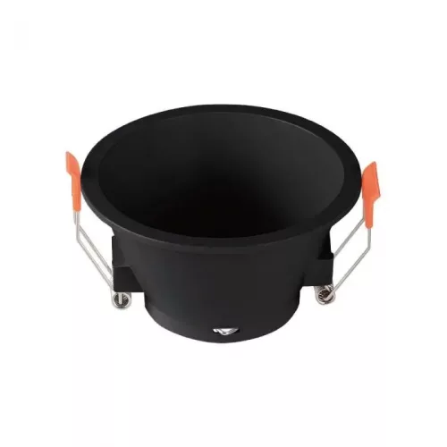 V-TAC Led GU10 Spot Keret kerek beépíthető - fekete - 6637