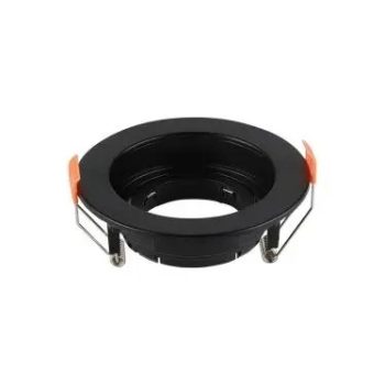   V-TAC Led GU10 Spot Keret kerek beépíthető - fekete - 6659