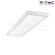 V-TAC Falon kívüli kiemelő keret 1200x300 mm LED panelhez - 6708