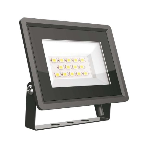 V-TAC 10W LED reflektor 100° 6400K fekete házas E széria - 6729
