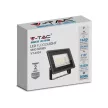 V-TAC 20W LED reflektor 100° 4000K fekete házas F széria - 6738