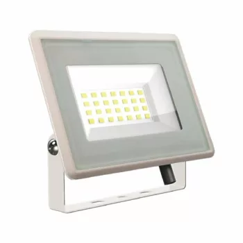   V-TAC 20W LED reflektor 100° 3000K fehér házas F széria - 6740