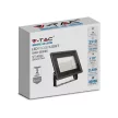 V-TAC 30W LED reflektor 100° 6400K fekete házas E széria - 6745