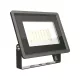 V-TAC 50W LED reflektor 100° 6400K fekete házas E széria - 6751