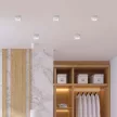 V-TAC GU10 Gipsz spot keret négyzet alakú -  6761