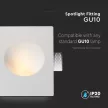 V-TAC GU10 Gipsz spot keret kör alakú -  6771