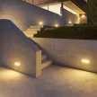 V-TAC 20W LED kültéri lámpa IP65 fekete színű 3000K - 6810