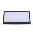 V-TAC 20W LED kültéri lámpa IP65 fekete színű 3000K - 6810
