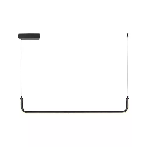 V-TAC 12W design függeszték - fekete - 4000K  - 6939