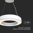 V-TAC 50W Led dimmelhető függeszték - fehér - 4000K - 6958