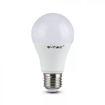   V-TAC LED izzó  infra távirányítóval E27 A60 6W 200° RGB + 6400K gömb - 7151