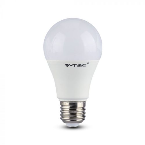 V-TAC LED lámpa infra távirányítóval E27 A60 6W 200° RGB + 6400K gömb - 7151