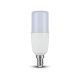 V-TAC LED lámpa E14 T37 9W 300° 2700K STIK, henger - 7173