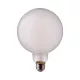 V-TAC Opál LED izzó filament COG  E27 G95 7W 6400K nagygömb - 7188