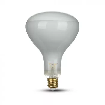   V-TAC Dimmelhető opál LED izzó filament COG  E27 R125 8W 6500K - 7468