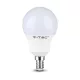 V-TAC LED izzó  E14 P45 5.5W 180° CRI>95 6400K kisgömb - 7490