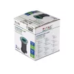 V-TAC Talajlámpa GU10 foglalattal - kör alakú IP65 - 7515