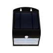 V-TAC LED Napelemes (Solar) fali lámpa 3W 3000K-4000K - 7528