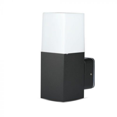 V-TAC GU10 Kerti állólámpa, négyzet, fekete 121x80x250mm IP54 - 7563