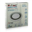 V-TAC Led 60W Mennyezeti lámpa+RF távirányító, időzítő, csillagos égbolt, 3-1ben - 76011