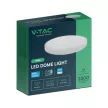 V-TAC LED mennyezeti lámpatest - fehér, kör alakú - 24W 3000K IP44 (SAMSUNG CHIP) - 76181-24