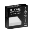 V-TAC LED mennyezeti lámpatest, fehér 18W 6400K IP44 - 7626