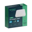 V-TAC LED mennyezeti lámpatest - fehér, négyzet alakú - 24W 3000K IP44 (SAMSUNG CHIP)- 76271-24