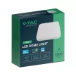 V-TAC LED mennyezeti lámpatest - fehér, négyzet alakú - 24W 6500K IP44 (SAMSUNG CHIP)- 76291-24