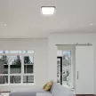 V-TAC LED mennyezeti lámpatest - fekete, négyzet alakú - 18W 3000K IP44 (SAMSUNG CHIP) - 76421-24