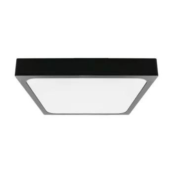   V-TAC LED mennyezeti lámpatest - fekete - 18W 4000K IP44 - 7643