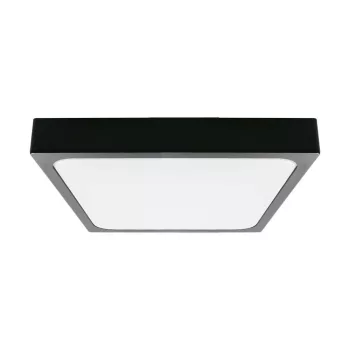   V-TAC LED mennyezeti lámpatest - fekete - 24W 6400K IP44 - 7647