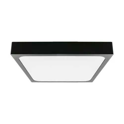 V-TAC LED mennyezeti lámpatest - fekete - 24W 6400K IP44 - 7647
