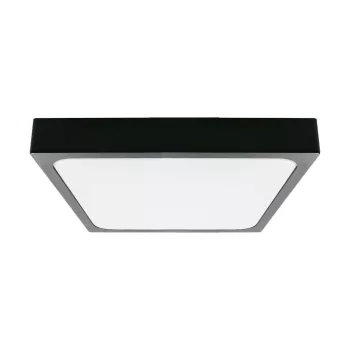   V-TAC LED mennyezeti lámpatest, fekete 30W 4000K IP44 - 7649