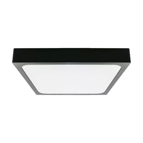 V-TAC LED mennyezeti lámpatest, fekete 30W 4000K IP44 - 7649