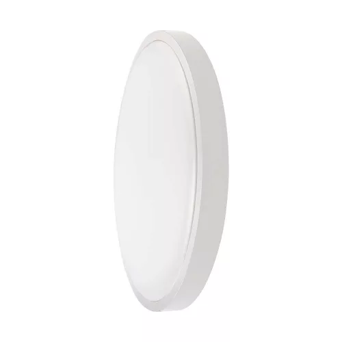 V-TAC LED mennyezeti lámpa 18W 3000K IP44 Mikrohullámú mozgásérzékelővel, Fehér, Kör - 7659