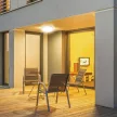 V-TAC LED mennyezeti lámpa távirányítóval 24W 4000K IP44 Mikrohullámú mozgásérzékelővel, Fehér, Kör - 76631