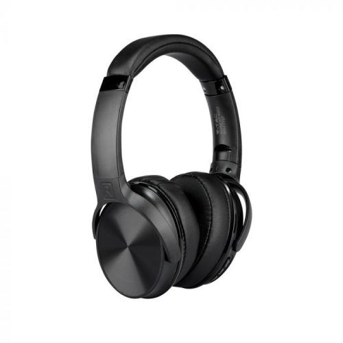 V-TAC Bluetoothos vezeték nélküli fejhallgató forgatható fej 500mAh fekete - 7727