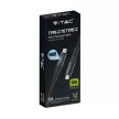 V-TAC 1M C-C Típusú USB kábel fekete - 7746